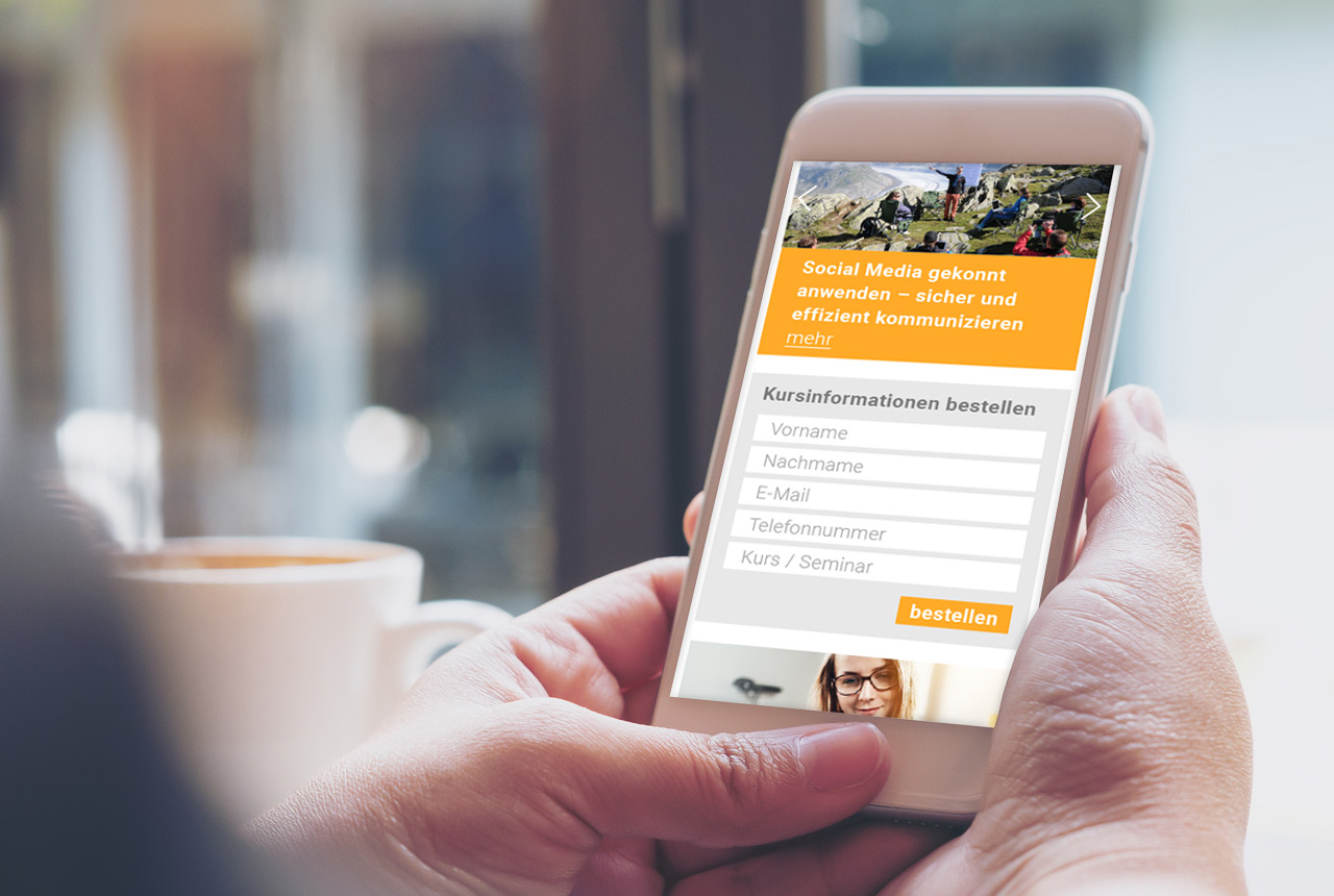 Responsive Wdesign und Benutzerführung